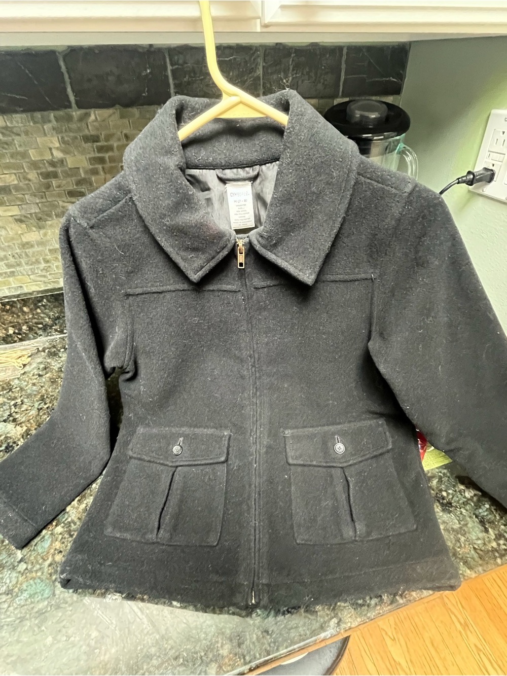 GYMBOREE Youth M (7-8) Black. 55% wool… your price/ excellent condition